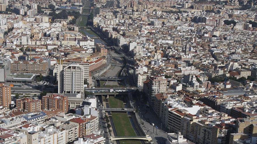 Cauce del Guadalmedina.