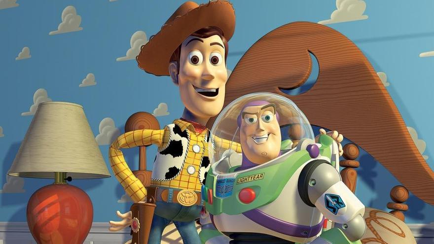 Woody y Buzz Lightyear, protagonistas de &#039;Toy Story&#039;.