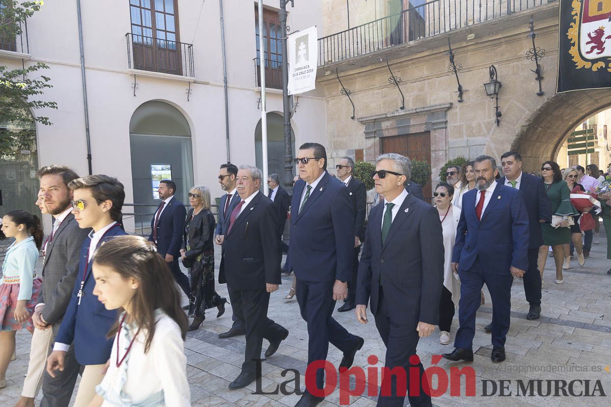 Así se ha vivido la misa ofrenda a la Vera Cruz del Bando Moro de Caravaca