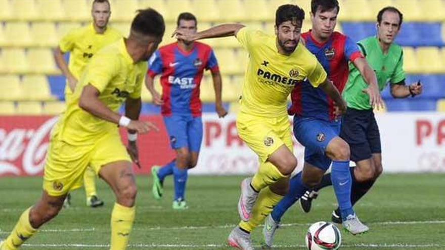 El filial del Villarreal rompe la racha del Atlético Levante