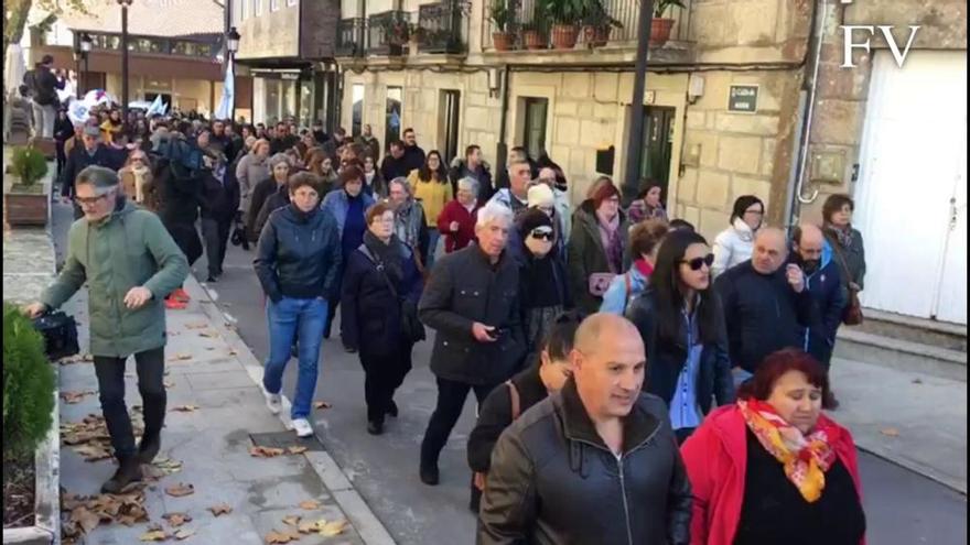 Ponte Caldelas sale a la calle contra el trasvase a Eiras