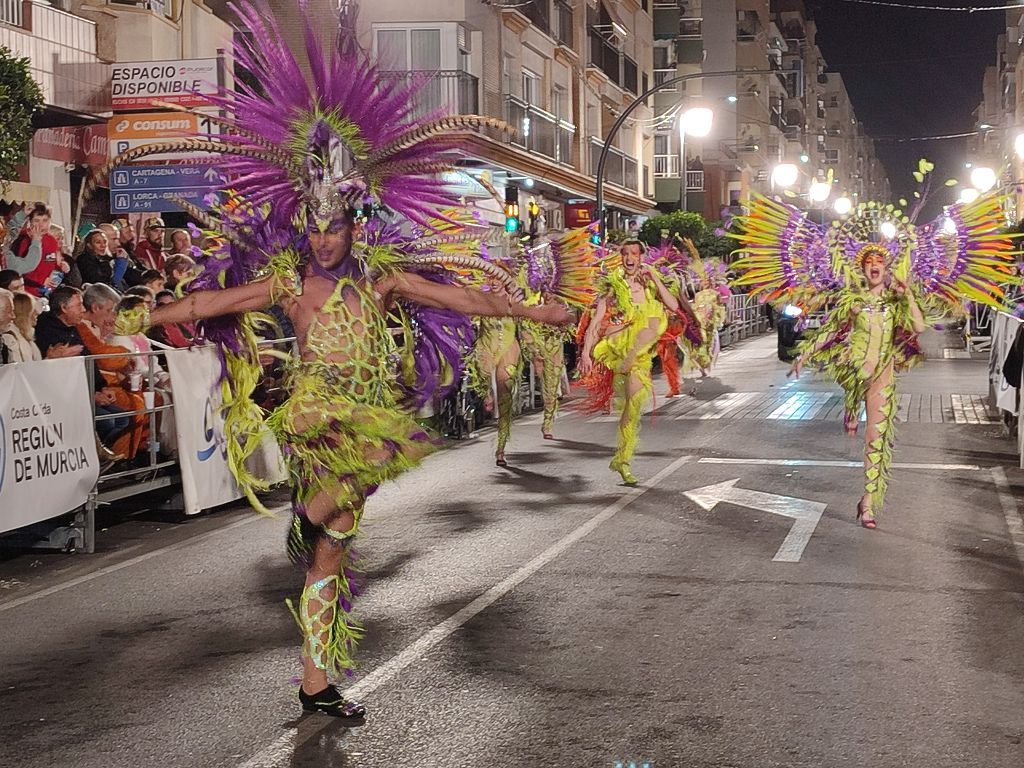 Revive la última noche del Carnaval de Águilas 2024, en imágenes