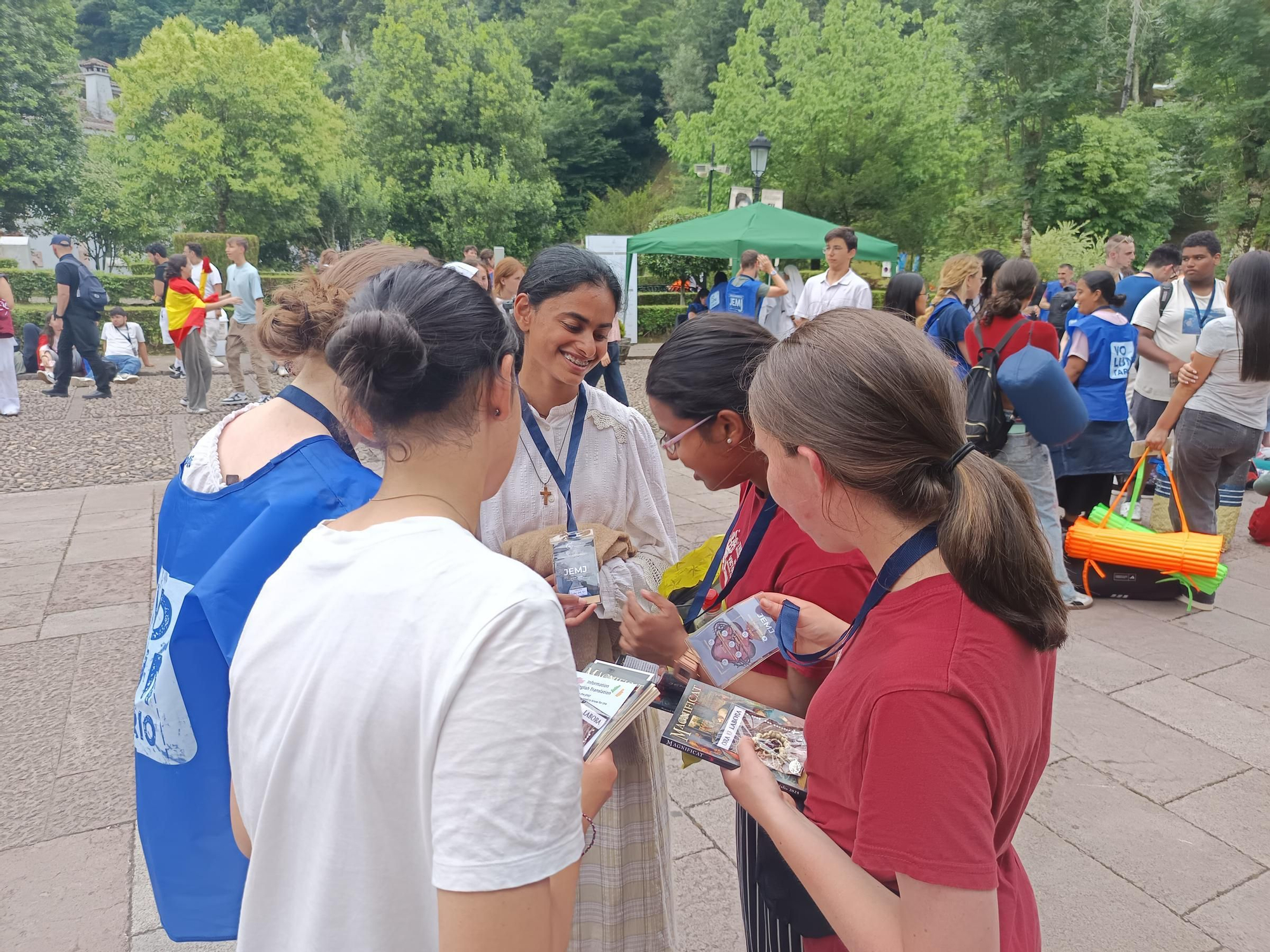 Jornada Eucarística Mariana Juvenil (JEMJ) en Covadonga
