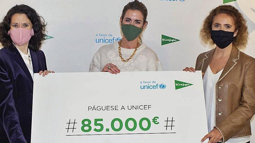 El Corte Inglés entrega 85.000 euros a UNICEF tras la campaña &#039;juguetes solidarios&#039;