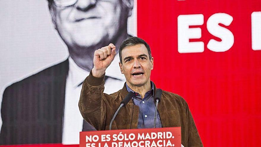 Sánchez va titllar Vox d&#039;«amenaça per a la democràcia».