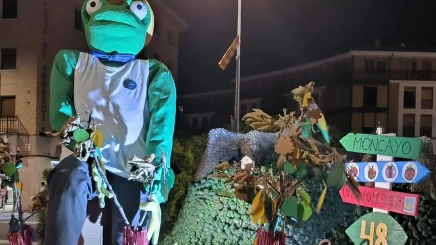 Con la quema del tradicional sapo, Tarazona despidió el pasado viernes sus fiestas de San Agustín.