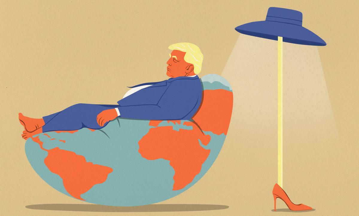 Melania Trump es una lámpara.