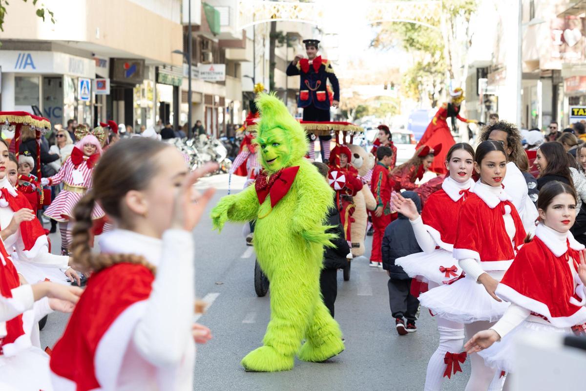 Desfile de Navidad de Papa Noel, el año pasado.