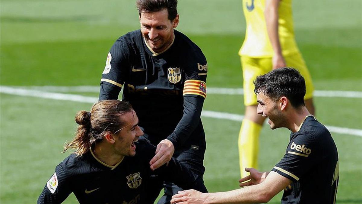 Griezmann por fin es feliz en el Barça