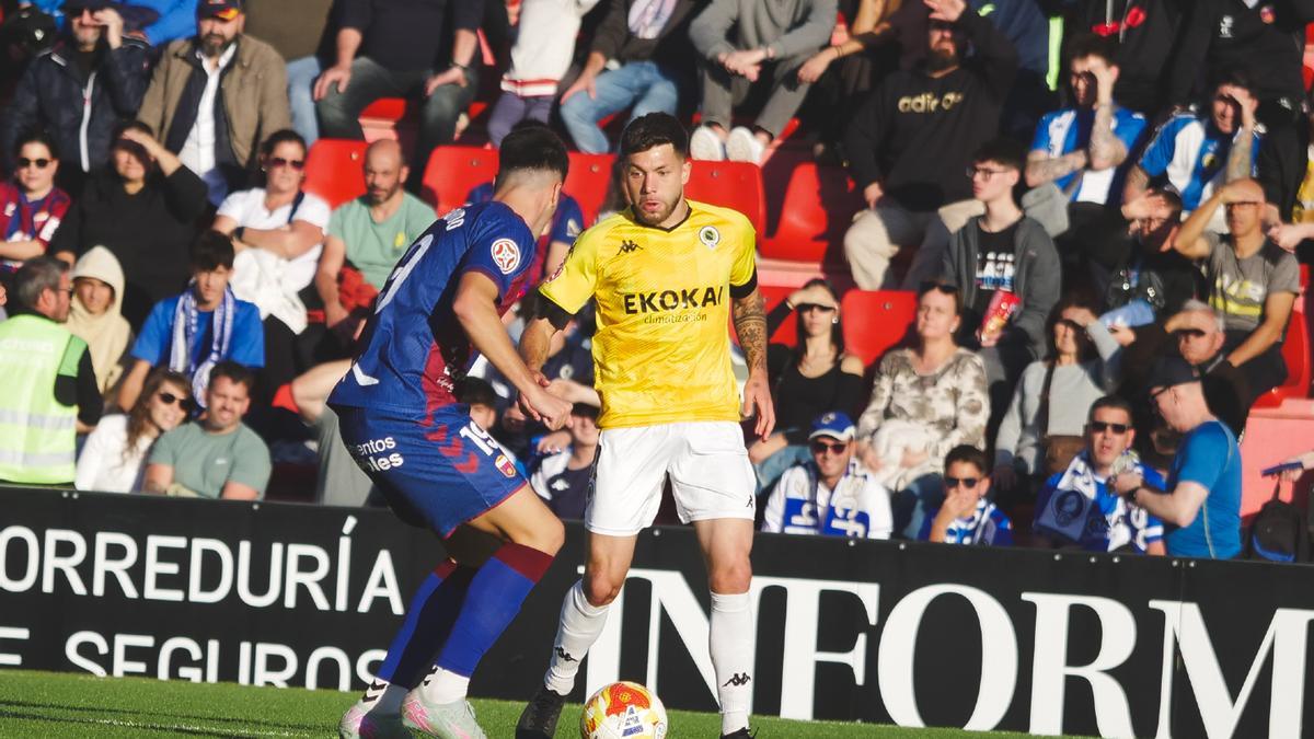 Lance de juego en el Eldense - Hércules
