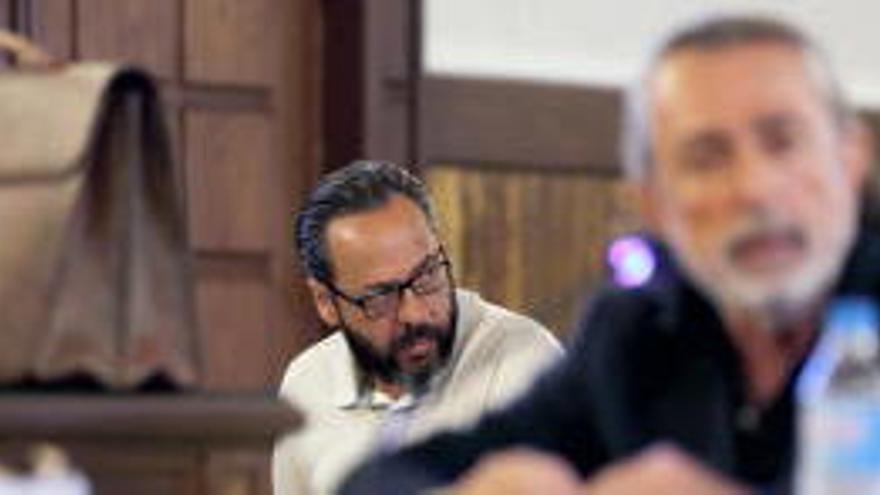 Álvaro Perez El Bigotes y Francisco Correa, en el juicio del caso