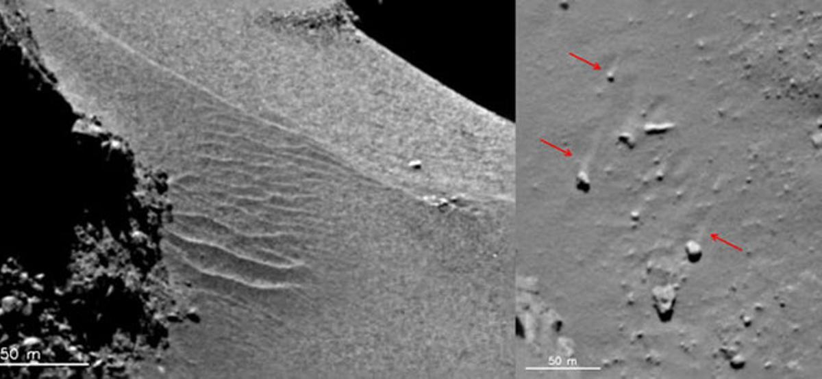 'Rosetta' desvela los misterios de un cometa polvoriento y complejo
