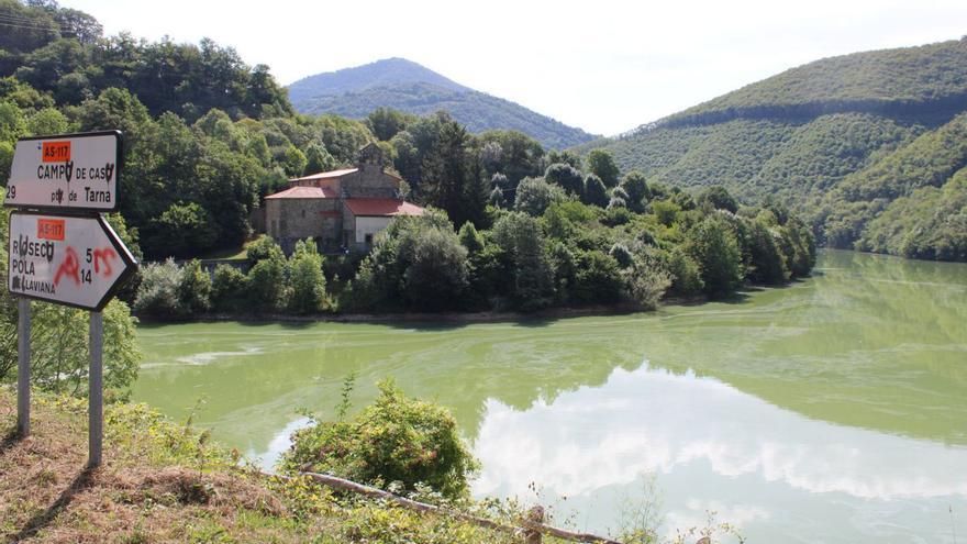 Los embalses que suministran agua potable a Asturias, al 82% de su capacidad pese a la sequía