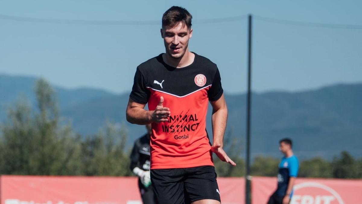 Valery se ejercita en la pretemporada