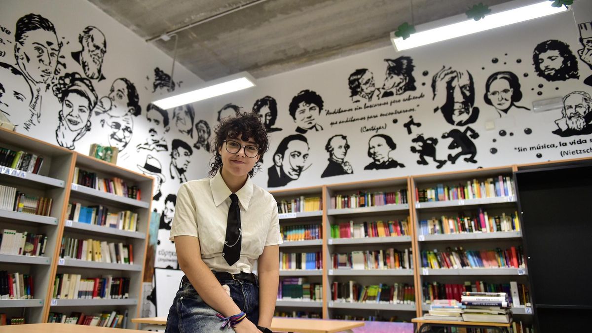 Cynthia Manzano, la única alumna de Plasencia que ha logrado un premio extraordinario de Bachillerato.