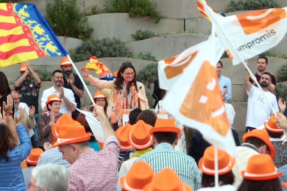 Mitin de Joan Ribó en el Parc Central