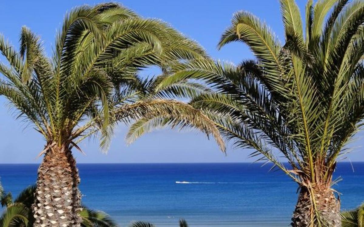 Playa en Costa Calma, Fuerteventura.