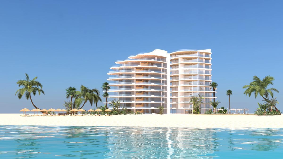 Promoción inmobiliaria que la empresa Blue Diamond Resorts plantea en Veneziola.