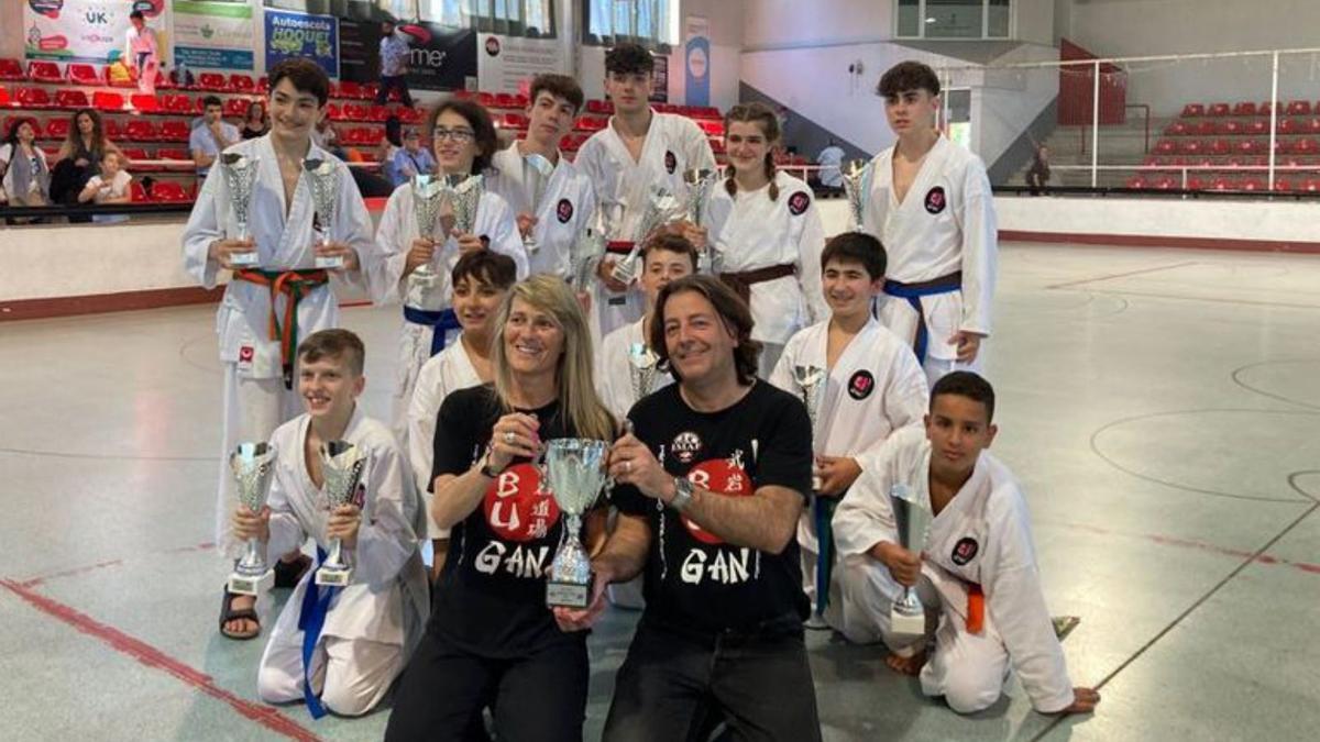 El Bugan Dojo de Palafrugell guanya un total de 18 trofeus | BUGAN DOJO