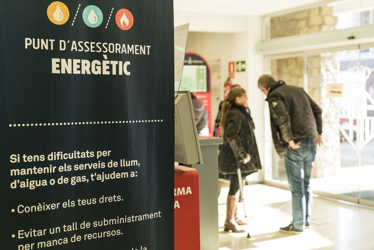 Els punts d’assessorament energètic, cinc anys evitant talls de subministraments