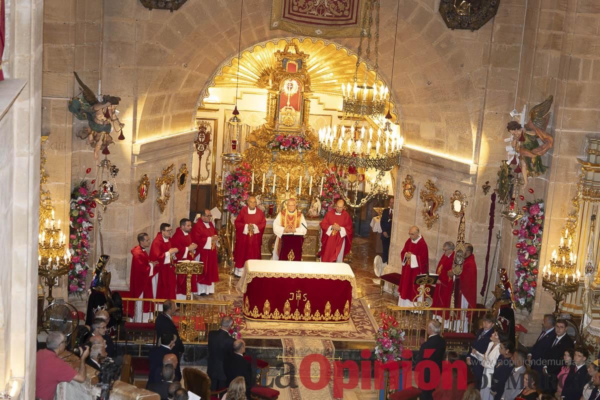 Así se ha vivido en Caravaca la clausura del Quinario de la Vera Cruz