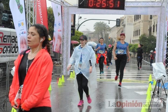 Llegada IV Carrera de la Mujer en Murcia (I)