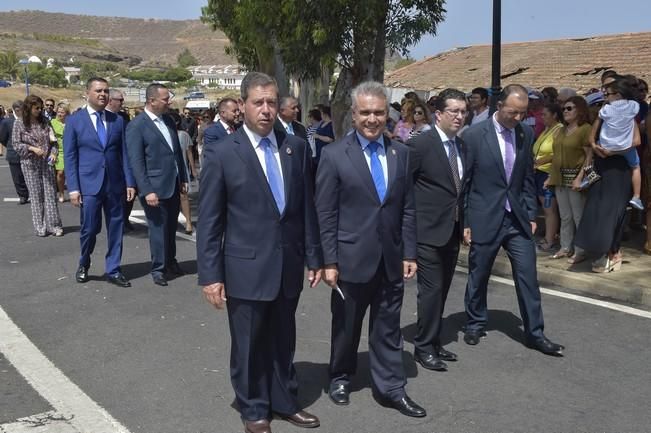 Procesión de las Nieves desde el puerto hasta ...