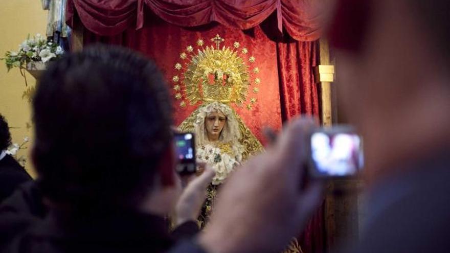 Procesión de la Virgen de la Esperanza hasta San Francisco de Asís