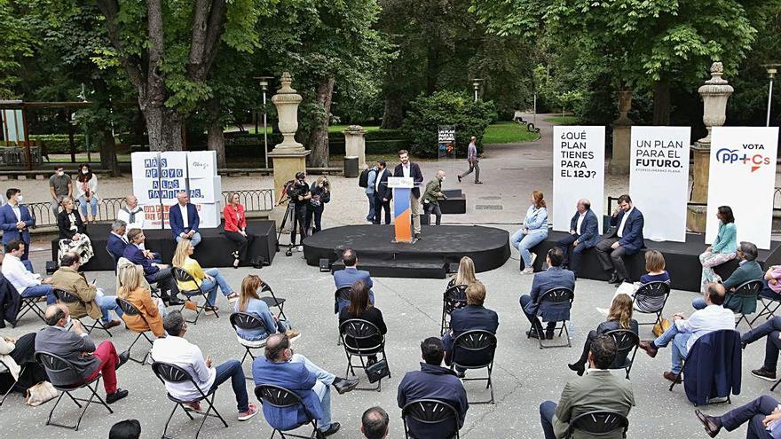 Un acte amb el públic separat al País Basc.