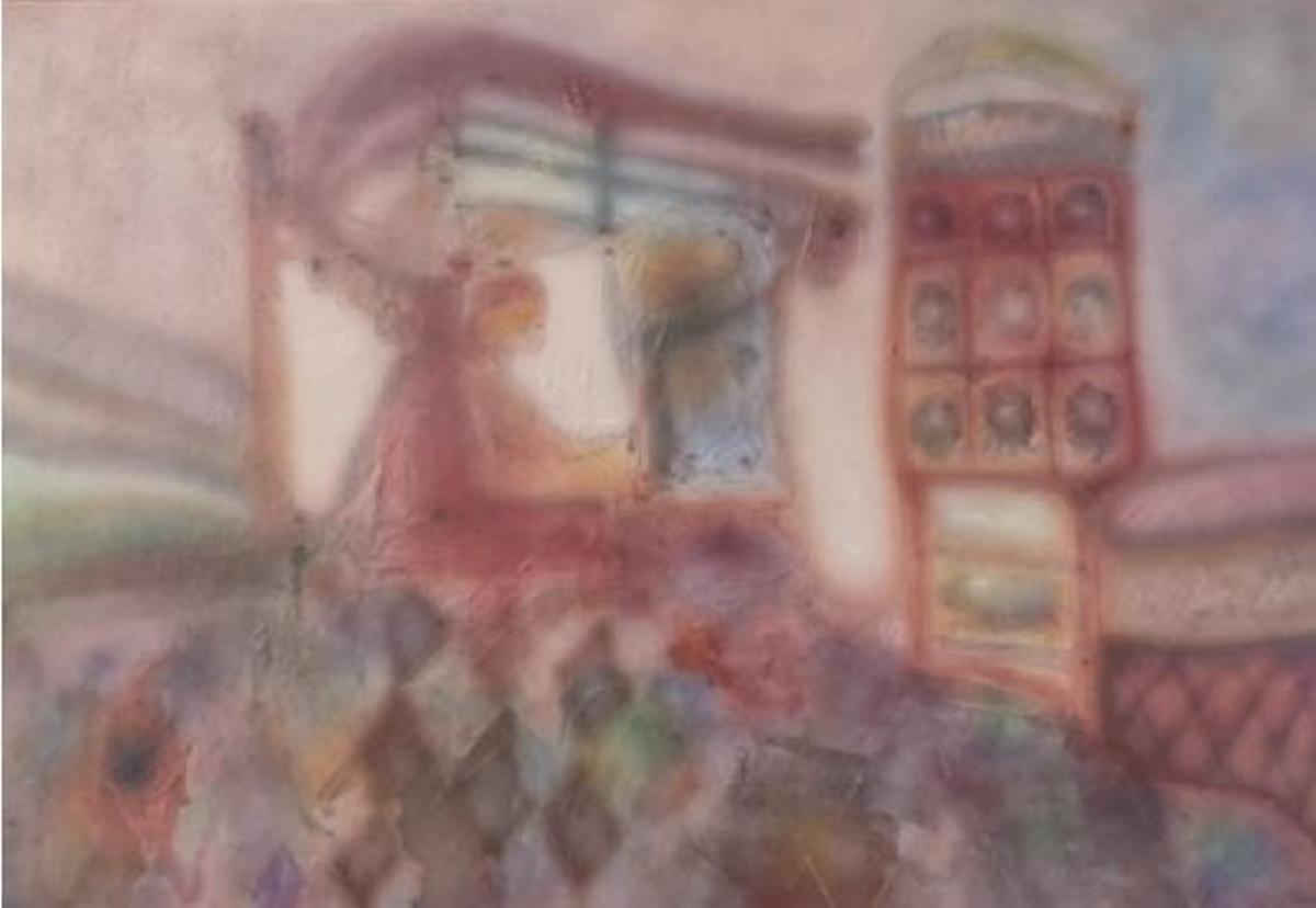 'Telar árabe' (1983), obra de Bornoy