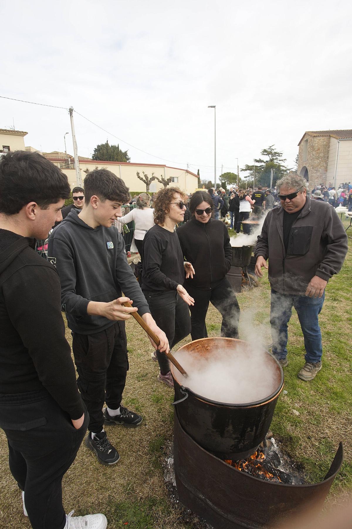 Albons carnaval dinar popular tradicional arrossada d'Albons