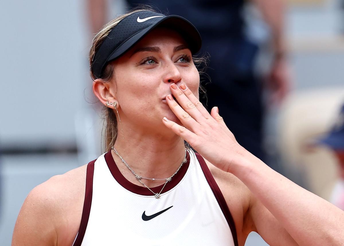 Paula Badosa, en el pasado Roland Garros.