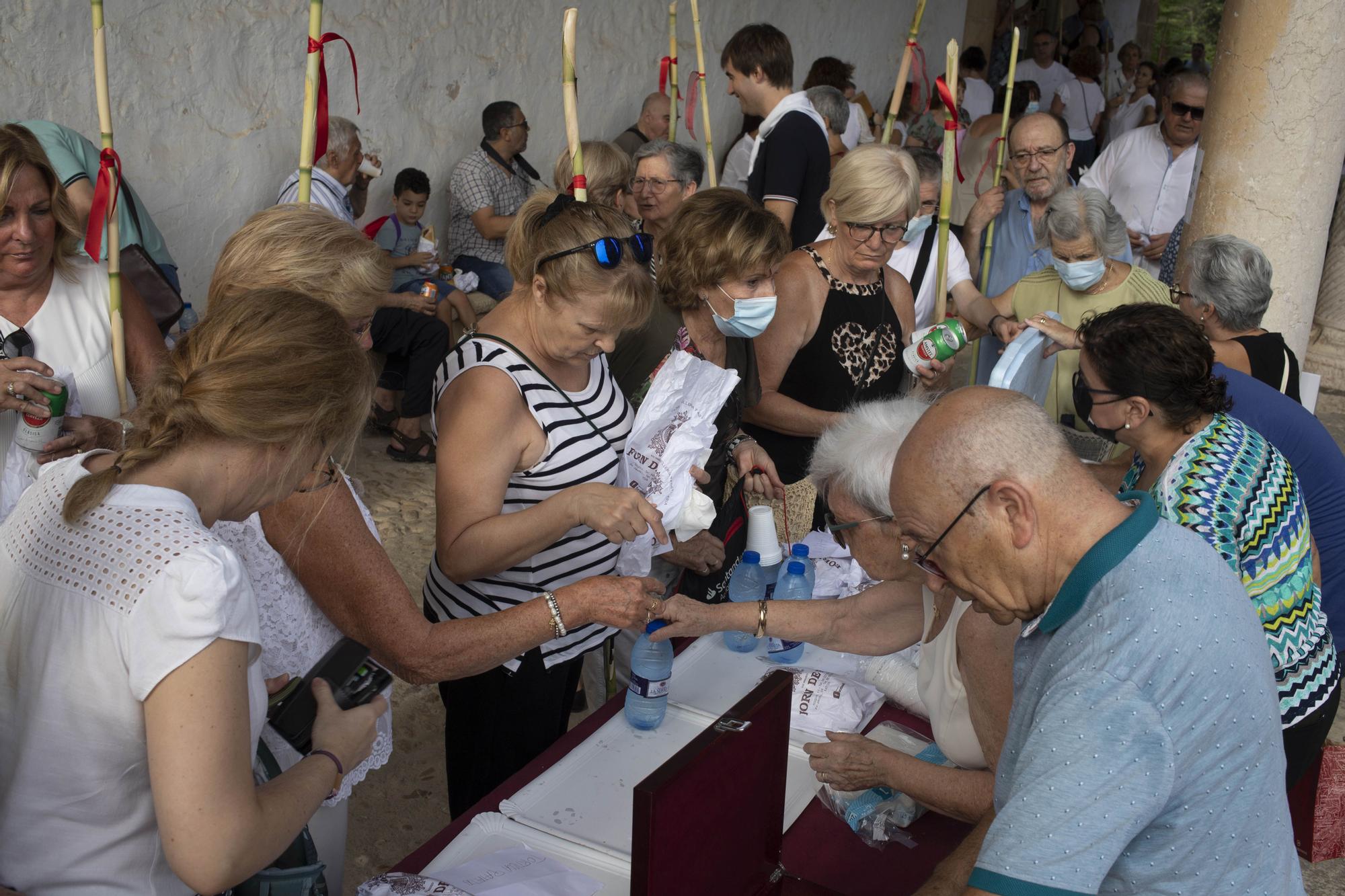 La ermita Sant Feliu de Xàtiva se llena tras dos años sin celebrar su patrón