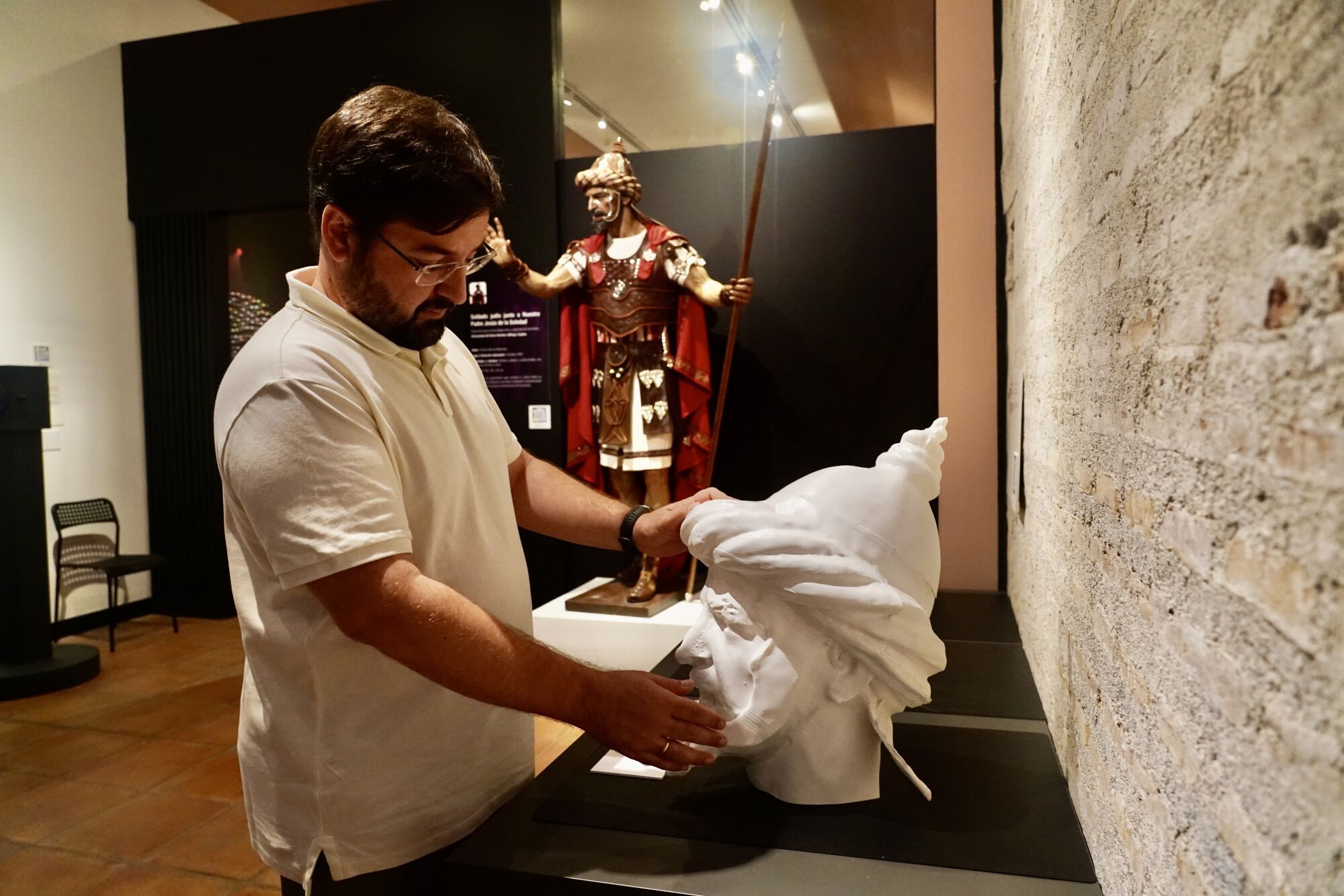 Exposición del Dulce Nombre en el Museo Jesús Castellanos de la Agrupación de Cofradías