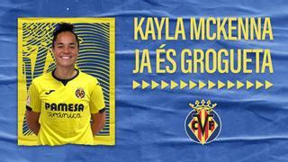 La jamaicana Jayla McKenna refuerza la delantera del Villarreal Femenino