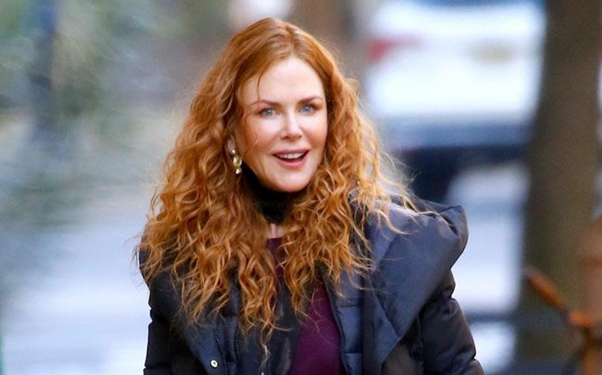 Nicole Kidman cambia de look y ahora es pelirroja