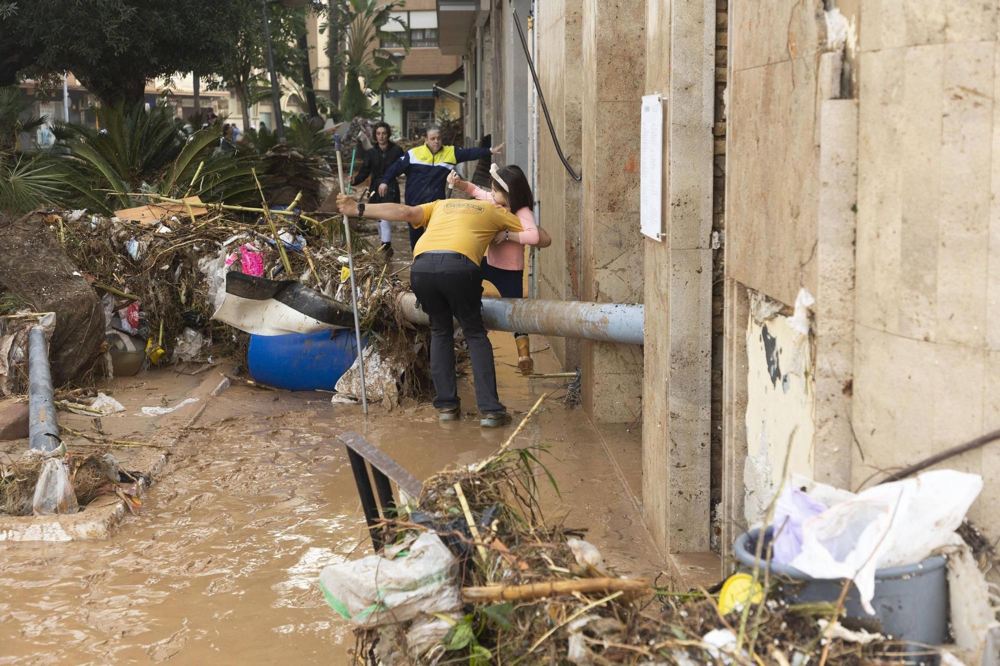 La devastación en Paiporta tras la catástrofe