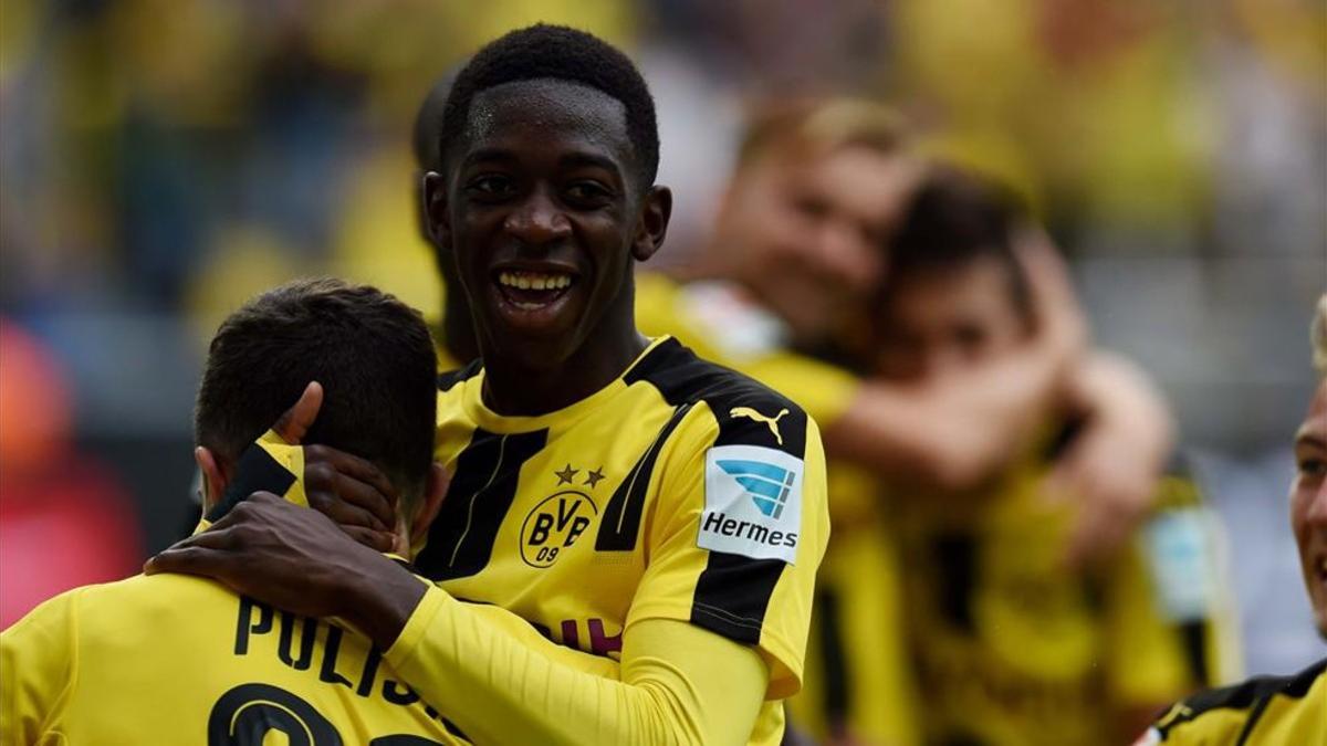 Dembélé llegó al Borussia Dortmund desde el Rennes por 15 millones de euros