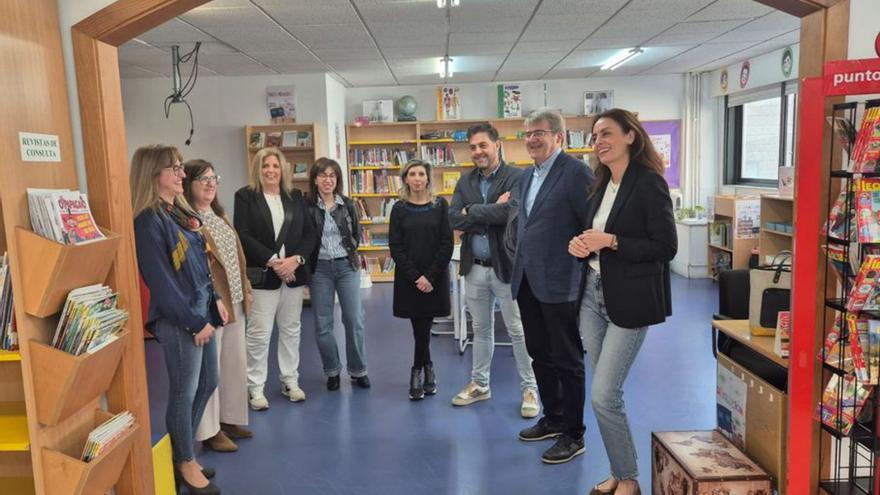 Acto inaugural de la biblioteca reformada. | FdV