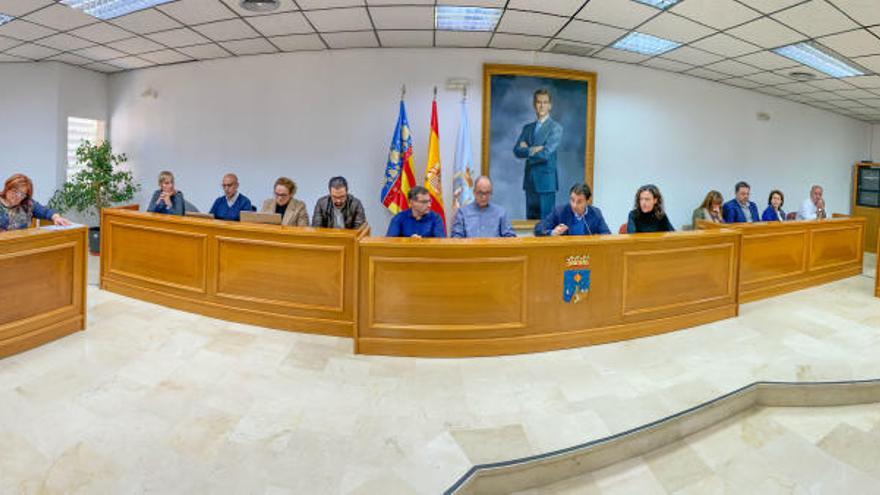 Imagen del pleno del Ayuntamiento de Torrevieja