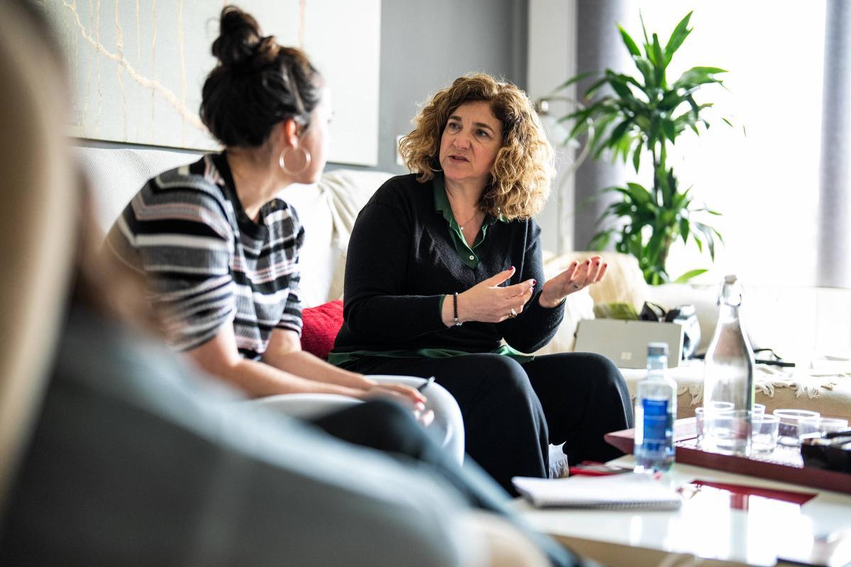 Patricia Rafart, una víctima de violencia vicaria, habla con El Periódico.