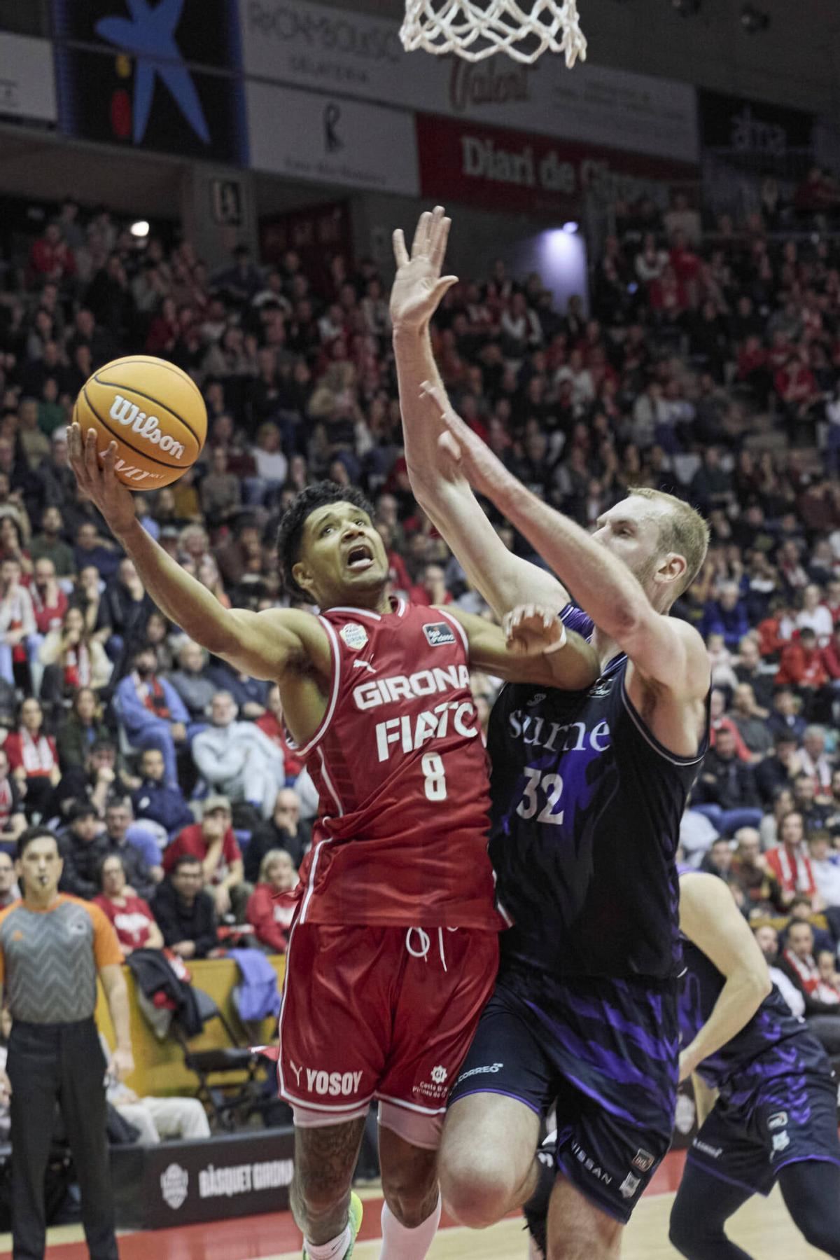 El Bàsquet Girona-Surne Bilbao, en imatges