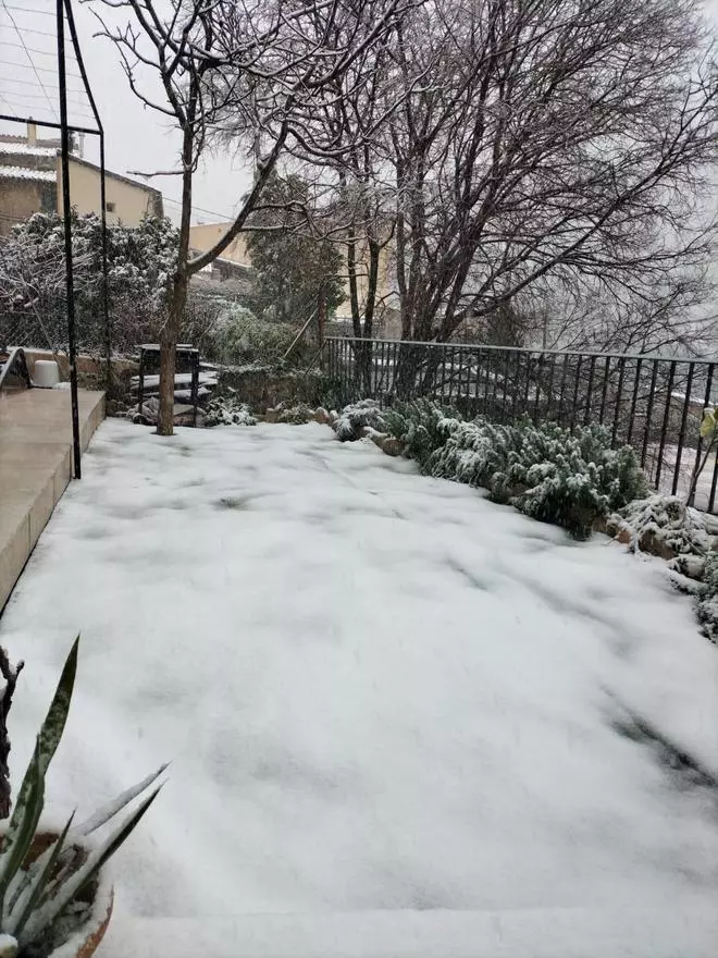 Nieve en Mallorca: Valldemossa se queda sin electricidad, la carretera sufre un gran atasco y se interrumpen líneas regulares autobús