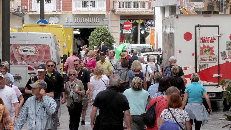 Cartagena intensifica los controles sobre la carga y descarga en el centro