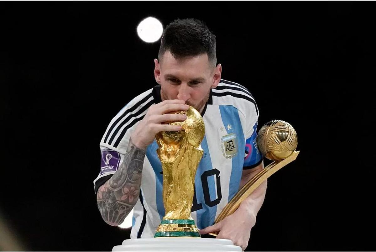 Messi con el Mundial