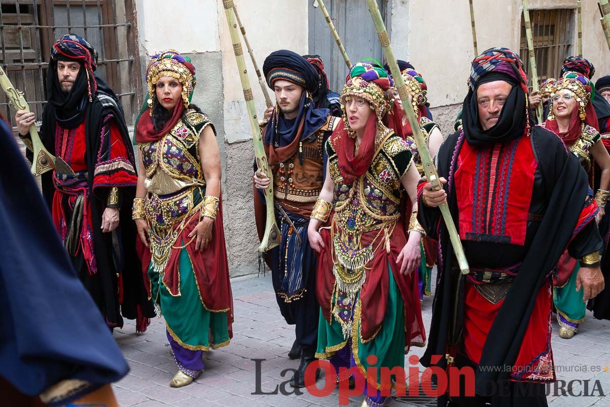 Procesión del día 3 en Caravaca (bando Moro)