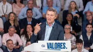 Feijóo llama a la movilización contra la demolición "premeditada" del Estado de derecho