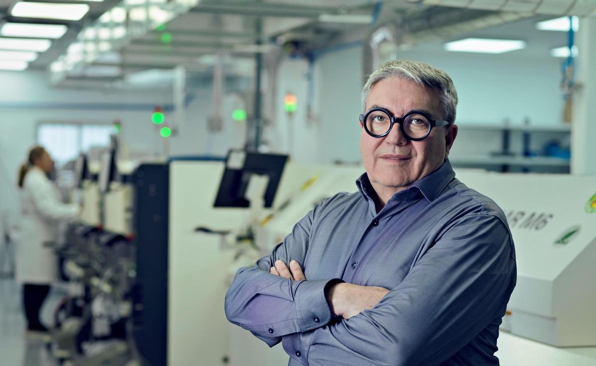 El CEO de la firma alcoyana Taia, Hernán Cortés.