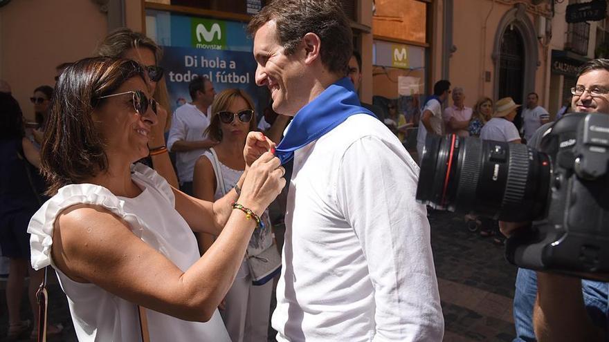 Casado ve «las mismas mentiras» en el Gobierno que en Puigdemont