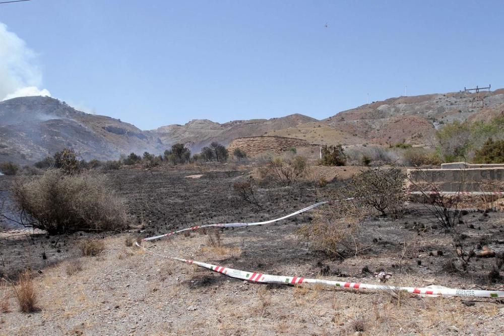 Incendio en Portman